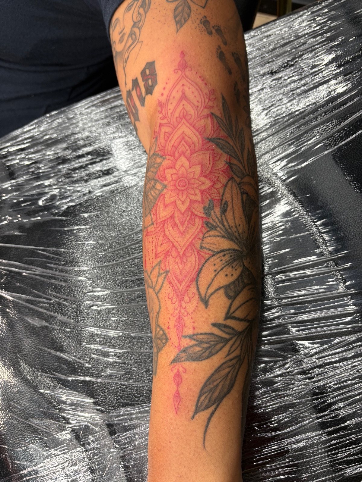 Tattoo work by Bam