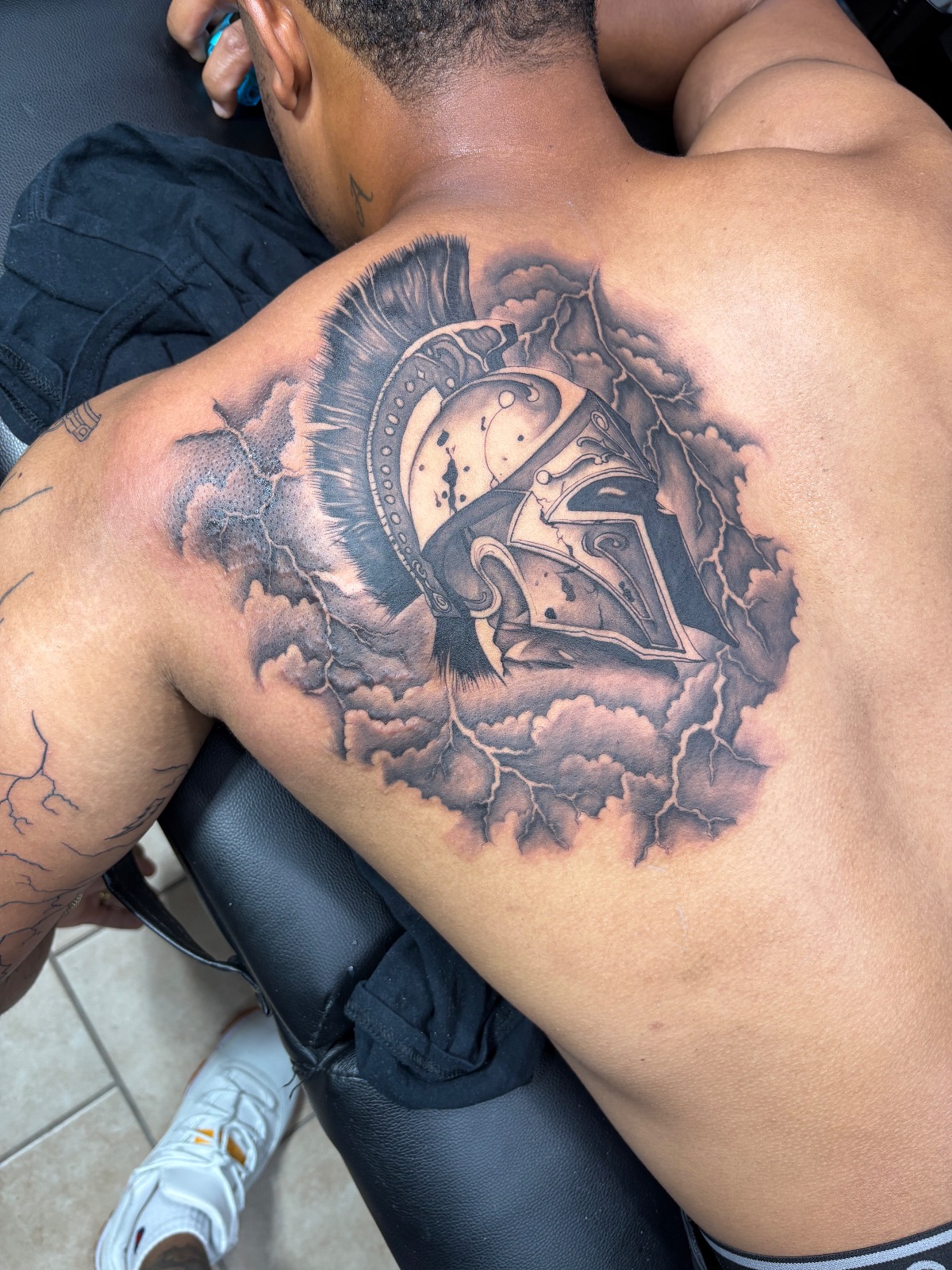 Tattoo work by Bam