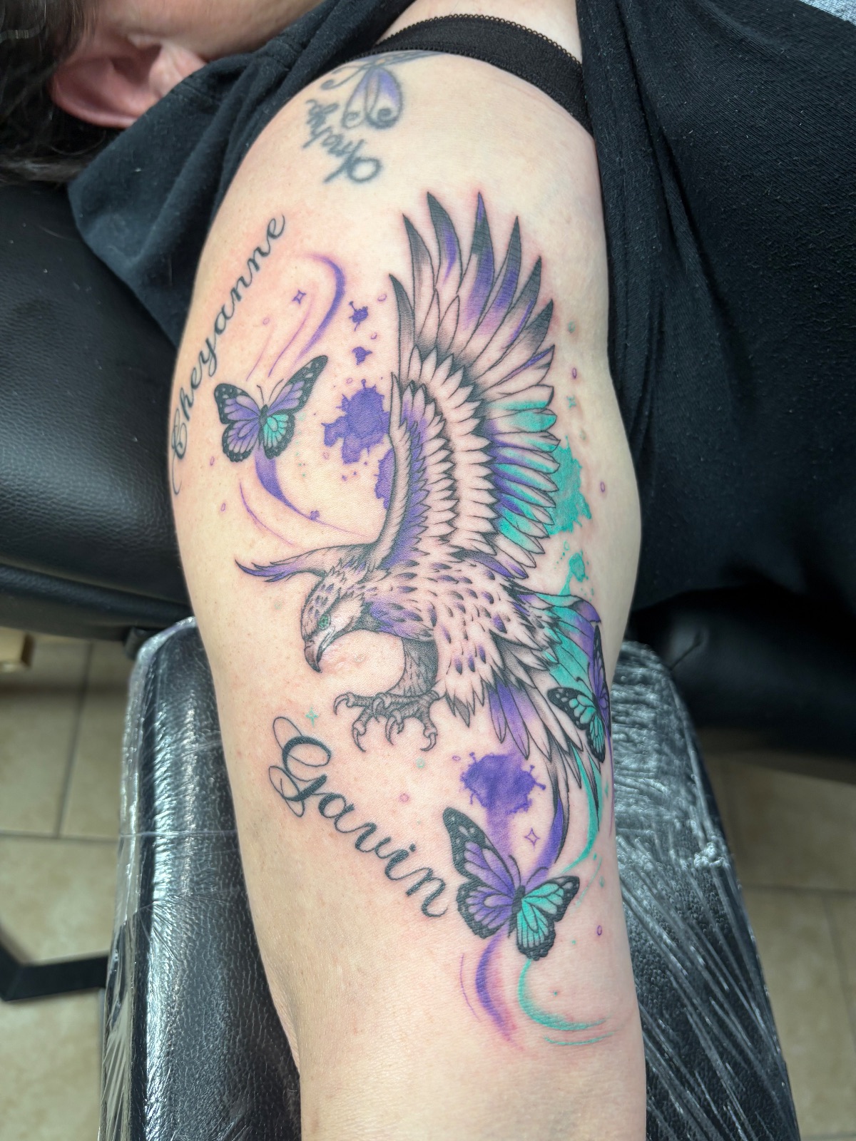 Tattoo work by Bam