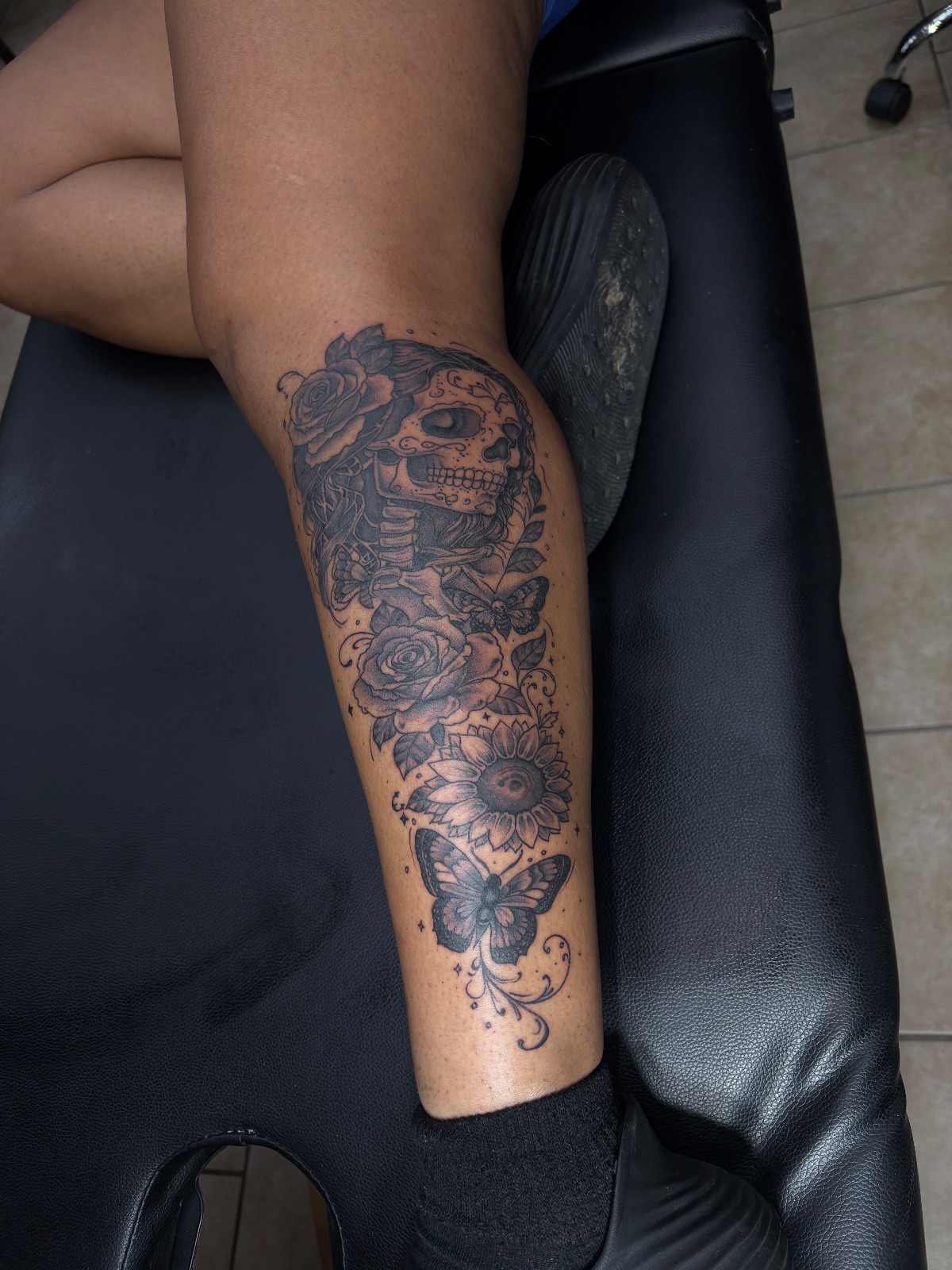 Tattoo work by Bam