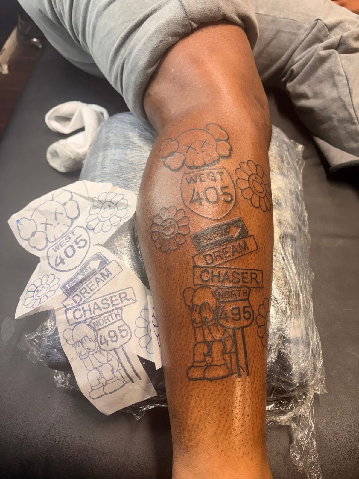Tattoo work by Butta
