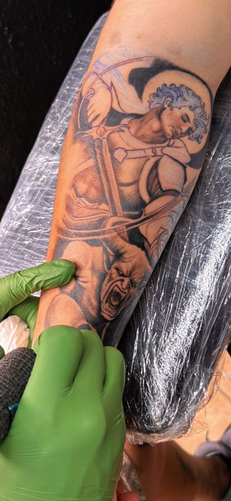 Tattoo work by Dinero