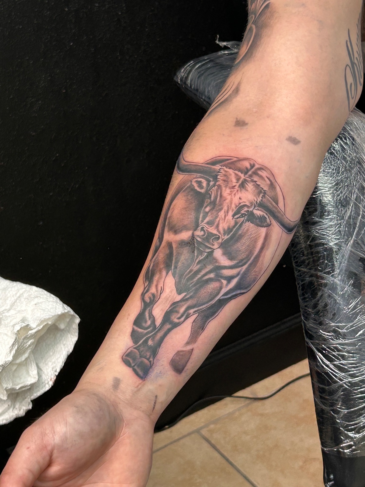 Tattoo work by Dinero