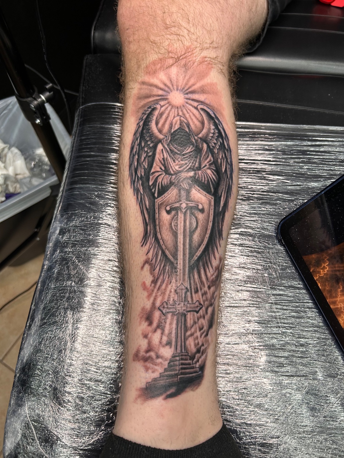 Tattoo work by Dinero