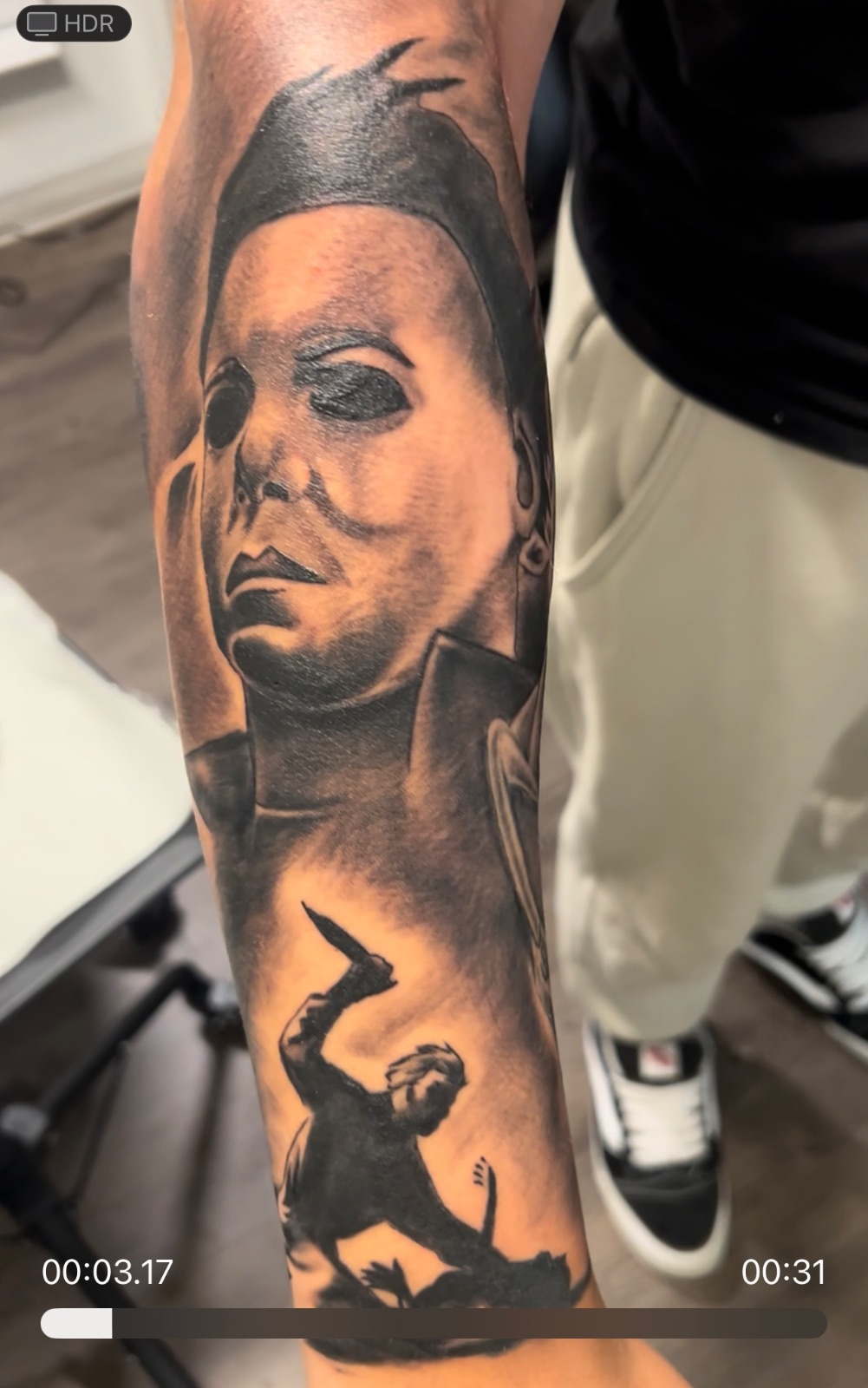 Tattoo work by Dinero